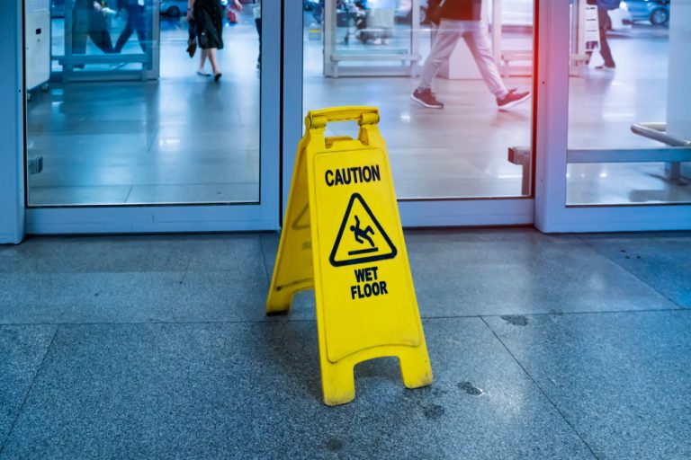 slippery floor at retail store - Ottawa Slip and Fall Lawyer